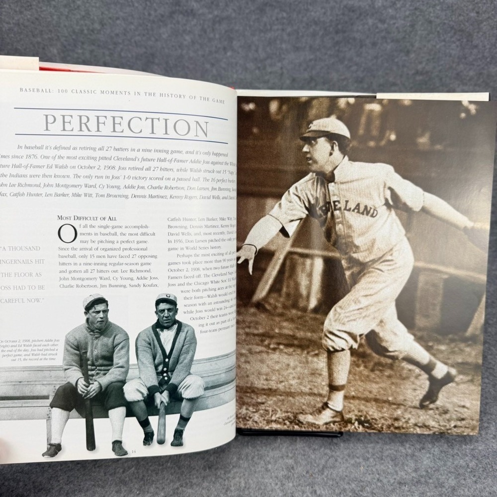 Baseball 100 Classic Moments History of the Game HC 2000 DK Hall of Fame Book - Picture 10 of 12